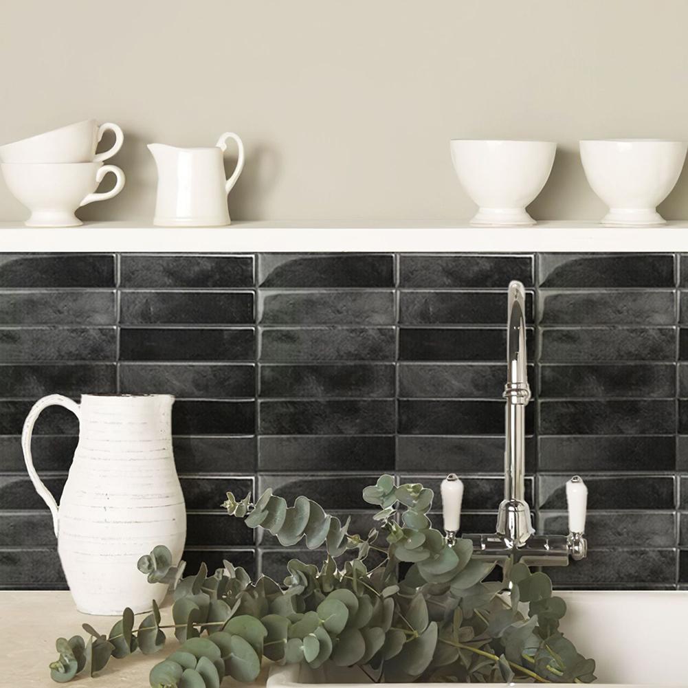 Self-Adhesive Tile Backsplash Sticker Background Wall Decoration For Indoor Home