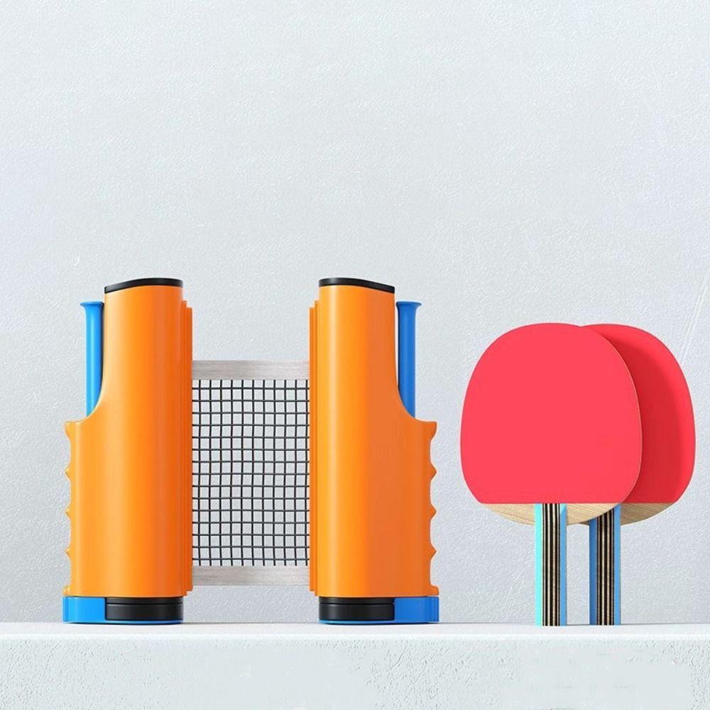 Stretchable Mesh Frame Portable Table Tennis Net Table Tennis Racquet Net  Outdoor Training