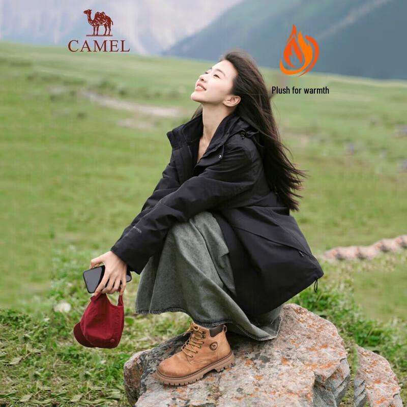 CAMEL Women s Plush-lined Autumn Winter Martin Boots Women 37
