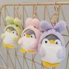 Positive Energy Penguin Plush Doll Pendant Japanese Keychain School Bag Ornament Cartoon Little Doll