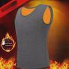 Men's Thickened Velvet Warm Vest – Sleeveless Winter Top & Bottoming Shirt