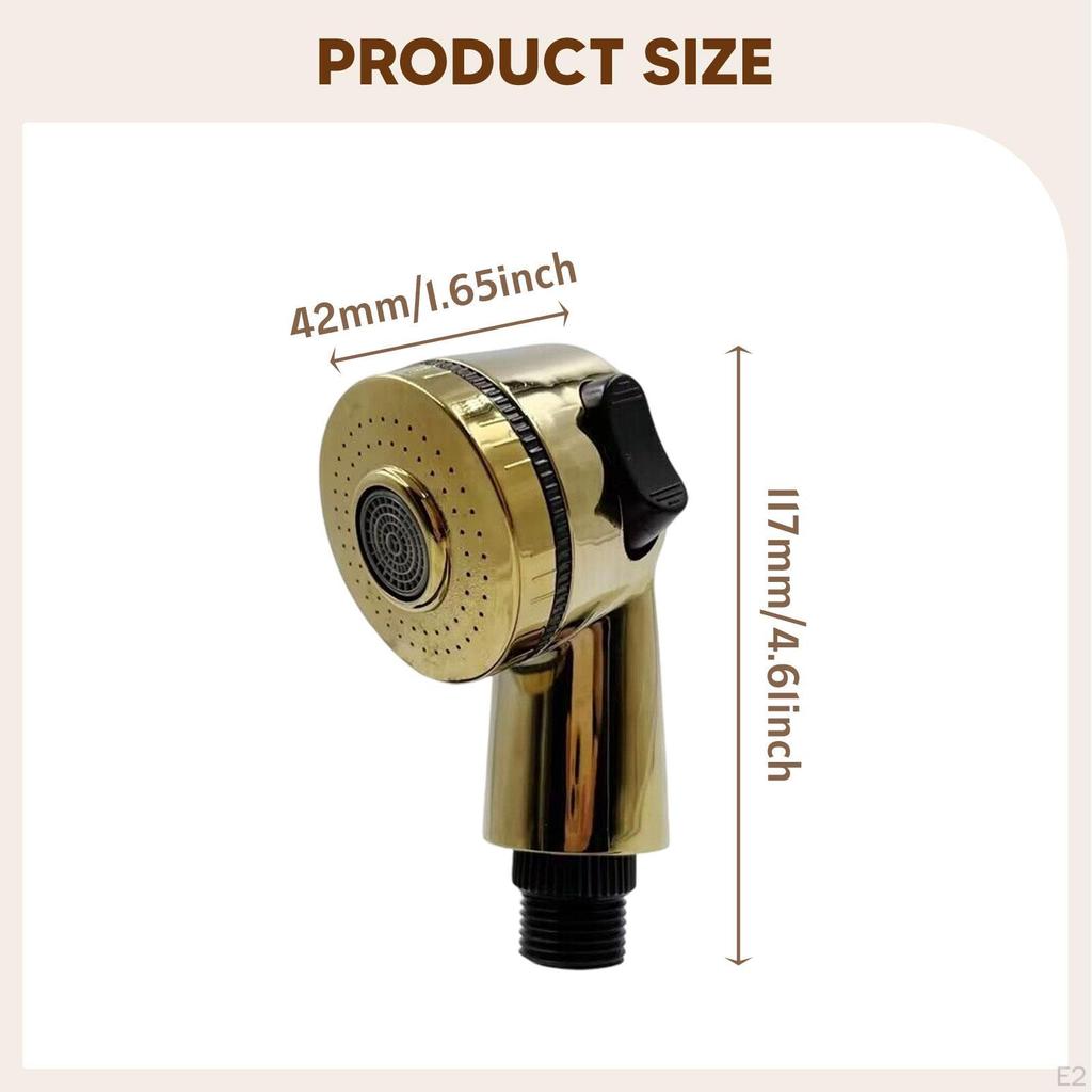 Salon Shampoo Bowl Spray Head Sink Replacement Multi Function Compact Pedicure Chair Sprayer for