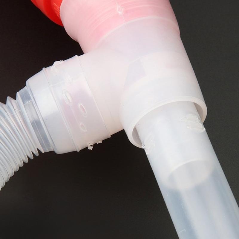 Universal Car Fuel Transfer Siphon Pump Large Squeezing Syphon for Lawn Mowers Manual Pumping Petrol Water Alcohol Transfer