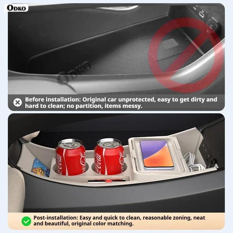 Silicone Storage Box 2025 FOR BYD Dolphin Smart Driving Edition Center Console Modification Pad Accessories Organizer Decoration