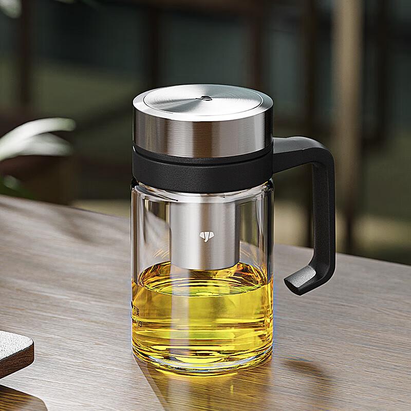Wanxiang Glass Tea Infuser Bottle with Handle