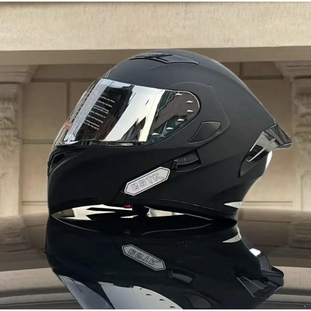 New face-off helmet extra large 70 extra large head circumference double lenses new motorcycle helmet