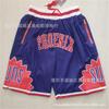 Mens Womens Basketball Shorts With Embroidered Pocket Design Cotton Blend Athletic Sweatpants Streetwear Gym Running
