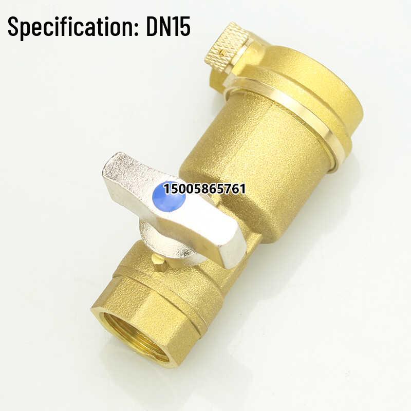 

Automatic Air Venting Brass Ball Valve, Copper Heating Pipeline, Sizes 1/2 , 3/4 , 1 , DN15-DN25