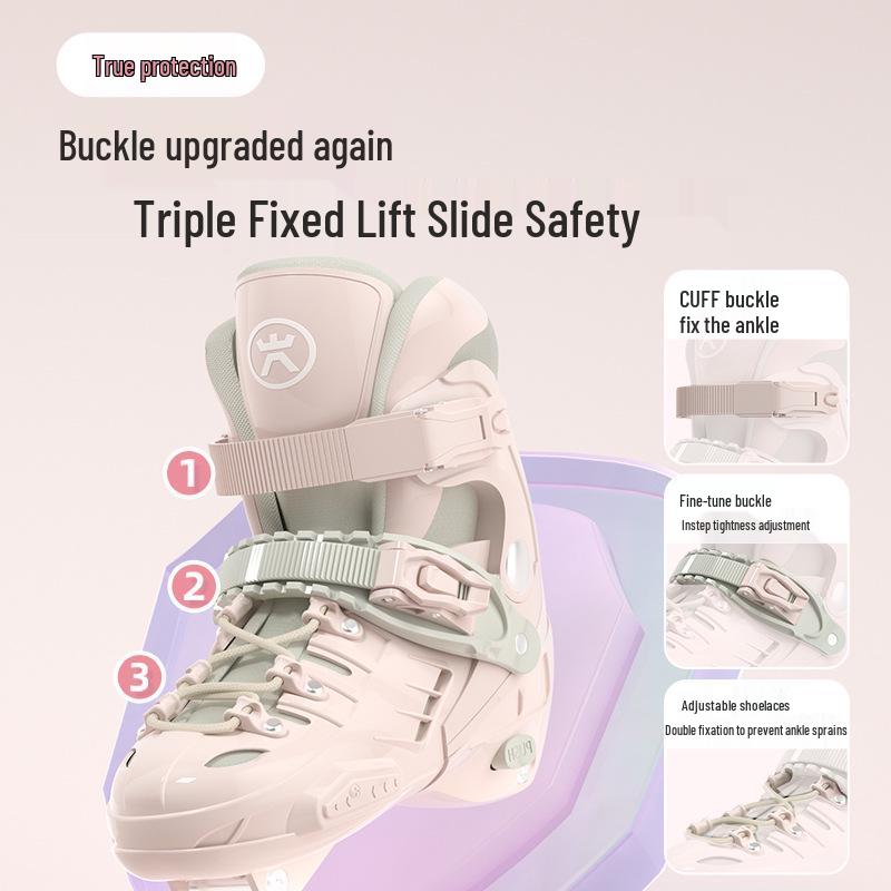 Children's Roller and Ice Skates - Ages 6-12, Beginner to Pro, Boys & Girls Inline Skates