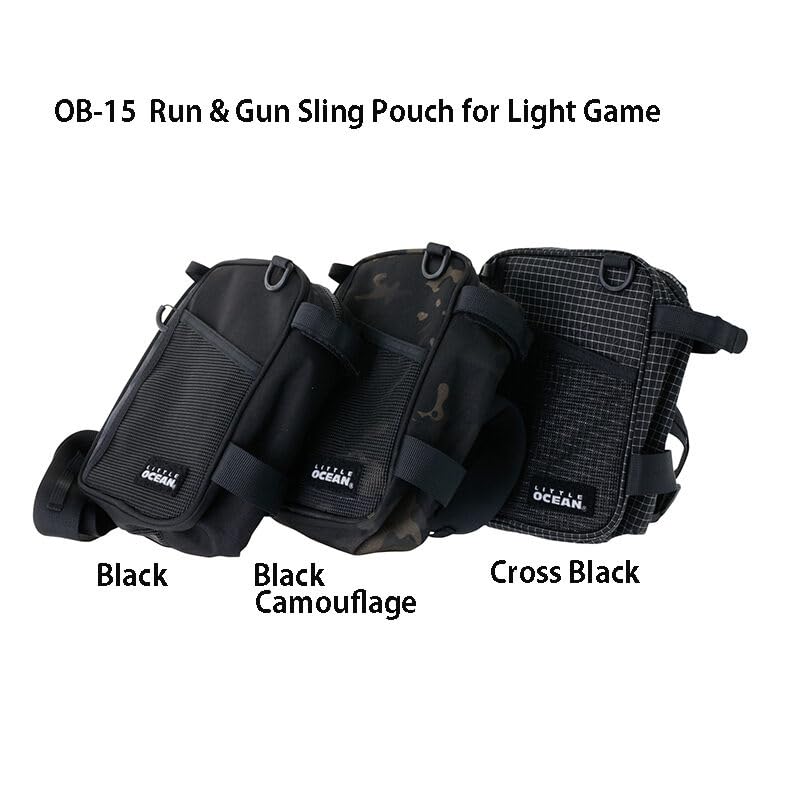 Little Presents OB-15 Langun Sling Pouch LG Black Camo (BC)