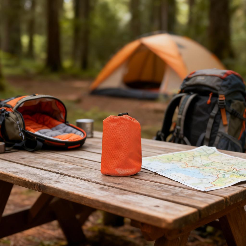 Emergency Sleeping Bag, , Pocket Sized  Blanket, Warm Camping Bag, Suitable For Outdoor Camping And Hiking.