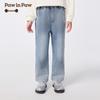 PawinPaw Girls' Cartoon Bear Straight-Leg Jeans