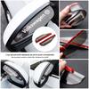 2Pcs Car Rear View Mirror Sticker Rain Eyebrow Auto Side Mirror Rain Proof Cover For VW Passat Jetta Golf Touran Beetle Polo