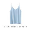 Women's Cashmere V-Neck Sweater Vest - Autumn/Winter Style