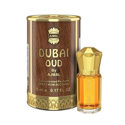 DUBAJ OUD Attar | Amber & Woody vůně | Unisex nealkoholické | Dlouhotrvající Attar pro muže a ženy - 5 ml