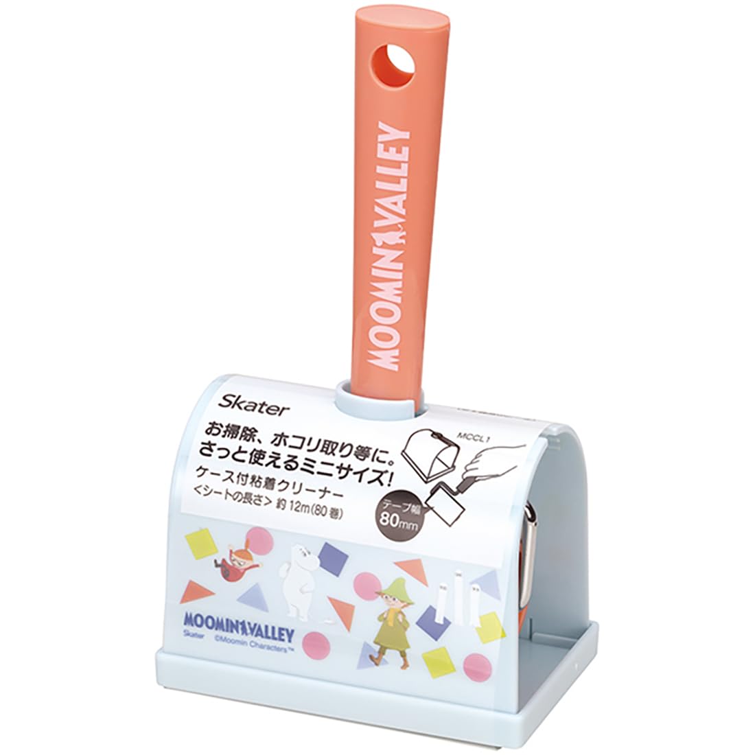 

Skater Adhesive Cleaner with 80 Moomin Case, Rolls, Anime, MCCL1-A