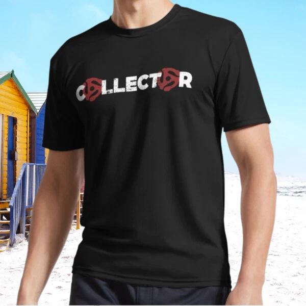 

New Record Collector (distressed design) Active T-Shirt Funny Size S - 5XL L