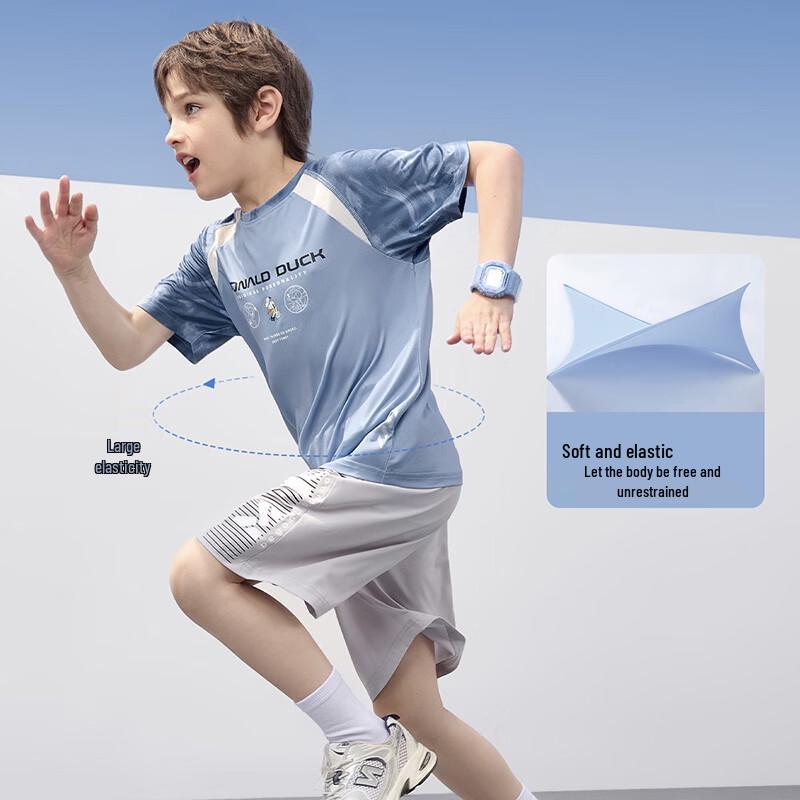 Disney Boys' Quick-Dry Sunscreen Short-Sleeve T-Shirt