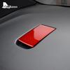 Real Hard Carbon Fiber Sticker For Subaru WRX 2022 2023 Car Rear Child Seat Hook Plate Dry Carbon Interior Cover Accessories