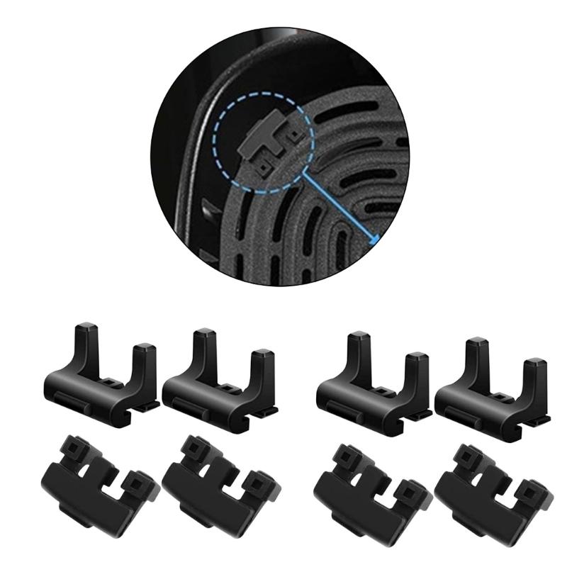 Pack of 8 Air Fryers Silicone Bumper Feet Nonslip Shock Absorbing Replacement Air Fryers Tray Feet for Grill Pans Trays