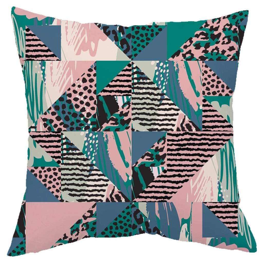 Tropical Plant Decorative Pillowcase Living Room Office Home Pillowcase Car Ornaments