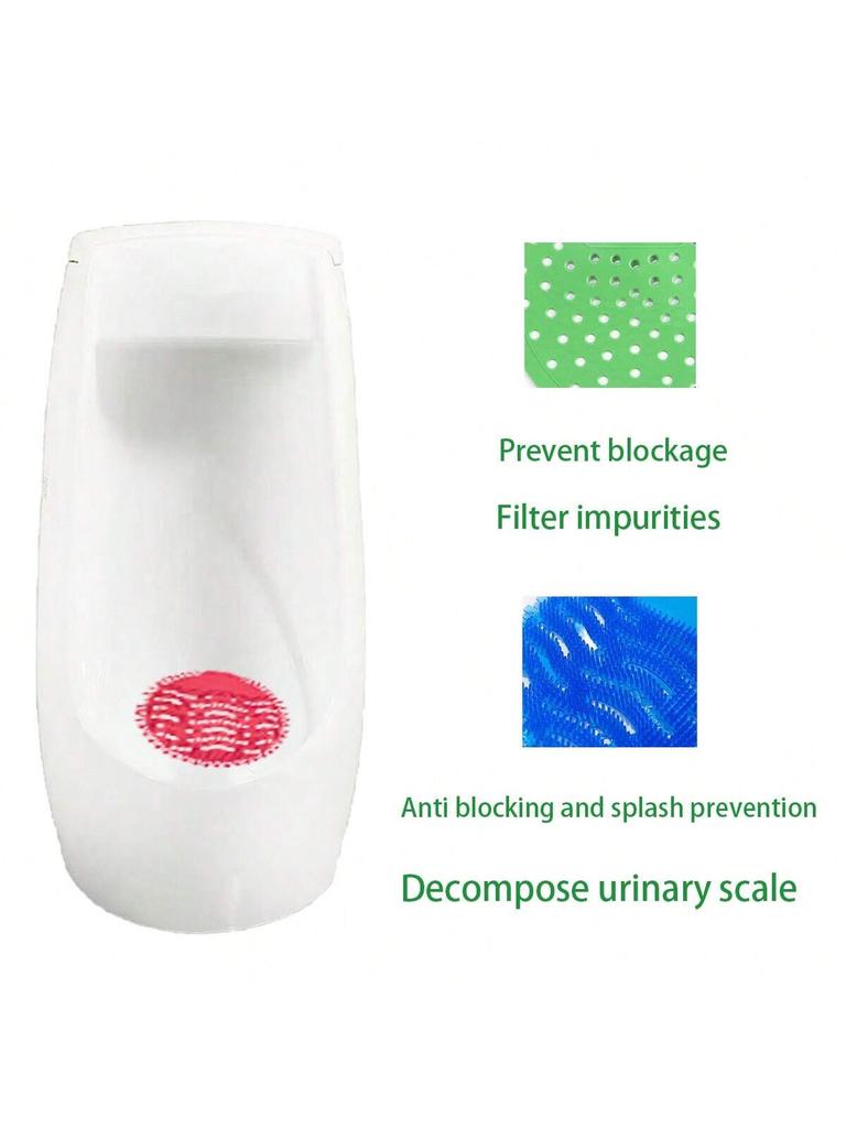 1/3/6PCS Aromatic Tablets, Men's Urinal Anti Clogging Fragrance Tablets, Filter Screen Urinal Fragra