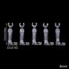 5Pcs Neon Light Transparent Supports Neon Sign Plastic Stand Height For 8Mm~18Mm Tube Neon Sign Parts