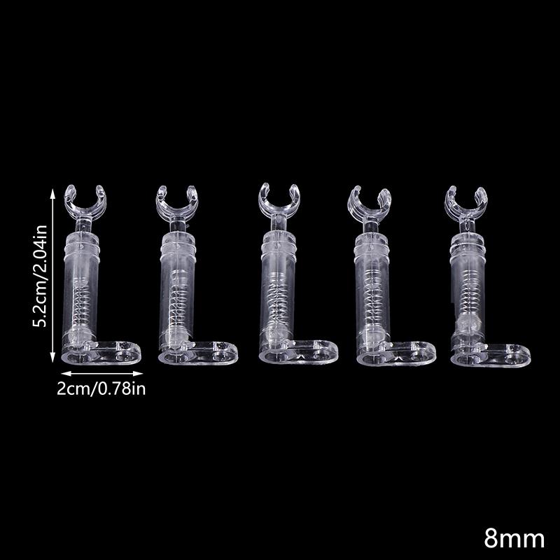 5Pcs Neon Light Transparent Supports Neon Sign Plastic Stand Height For 8Mm~18Mm Tube Neon Sign Parts