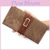Pu Leather Ladies Wallet With Multicard Slots And Zipper Coin Pocket For Daily Use