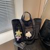 Casual large-capacity shoulder bag women's new fashion handheld cloth bag versatile class tote bag