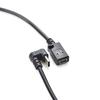 Mini USB 5Pin Female to Type C Male Data Cable for Mobile Gaming and Tablet Charging 30cm Long