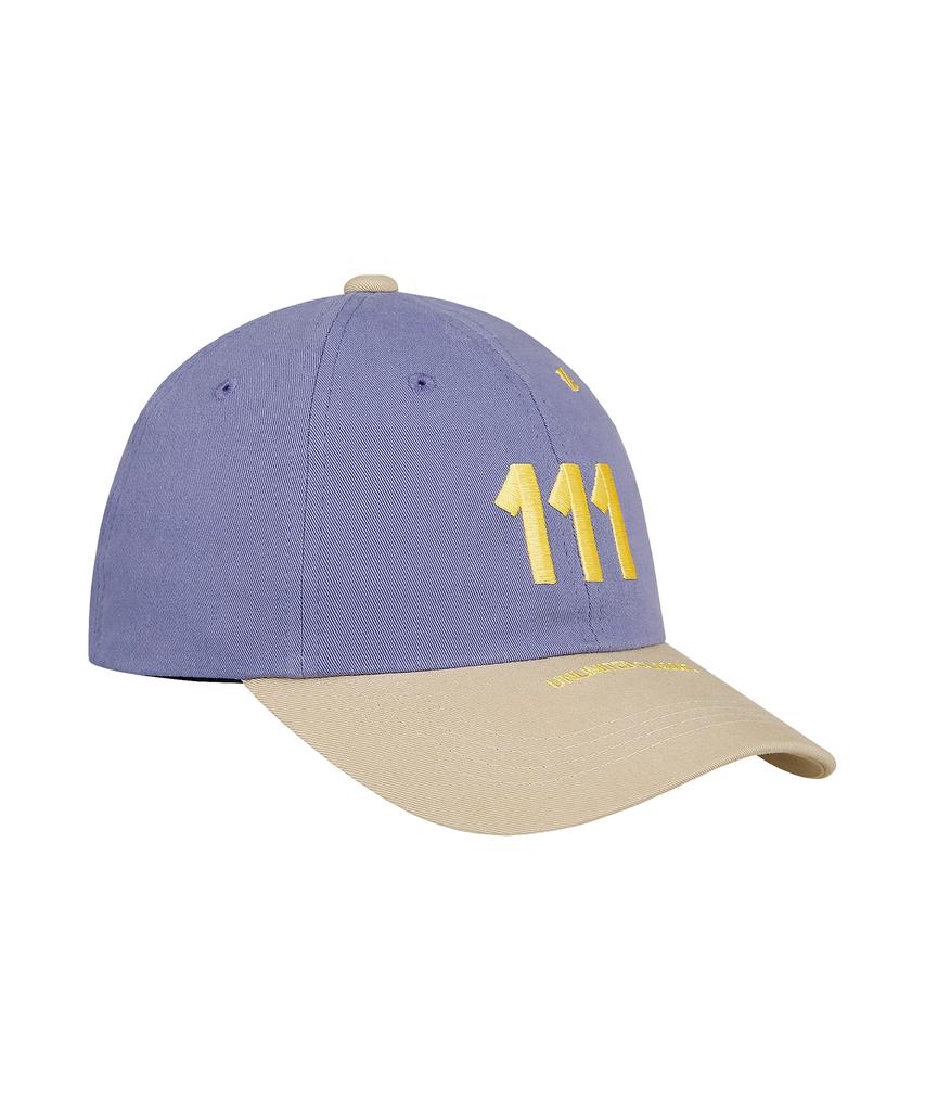 Honguseong Number 111 Ball Cap_Purple&Beige