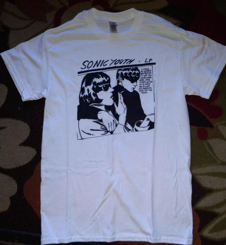 SONIC YOUTH goo Футболка шум Nirvana Pettibone арт L