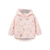 2024 New Autumn Girls' Jacket, New Autumn European and American Children's Clothing Jacket, Casual Children's Cartoon Hooded Windbreaker