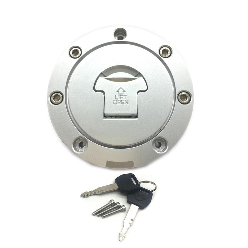 For Honda CB600F (HORNET)2007-2011 CB900 CB919 (Hornet) 2002-2007 Fuel Tank Gas Cap Cover W/ Key