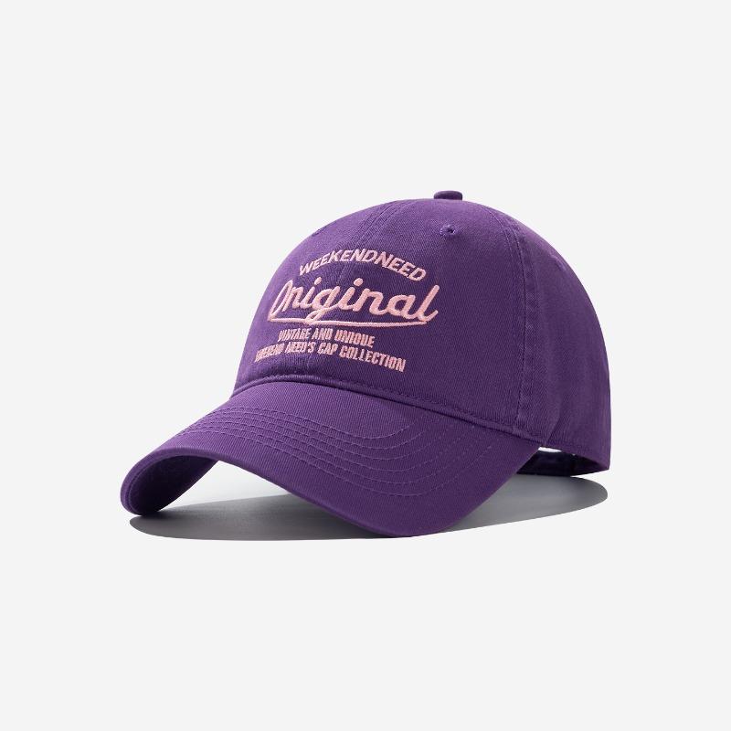 New sunscreen sunshade baseball hat original enlarged and deepened face small embroidered versatile cap