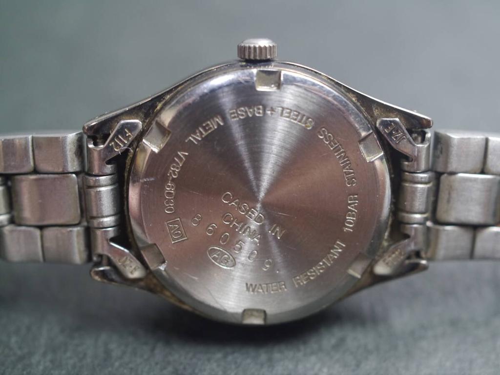 SEIKO ALBA Quartz Date Watch with Working Condition 3-Hand Strap, V782-6D30, Women's Watch, (ae671)