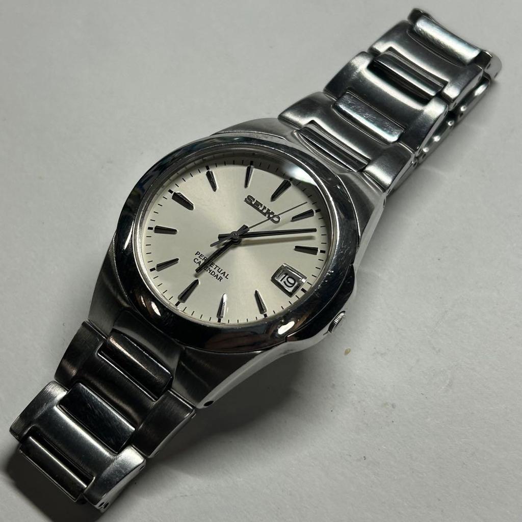 [USED] SEIKO Perpetual Calendar 8F32-0130 (Junk)