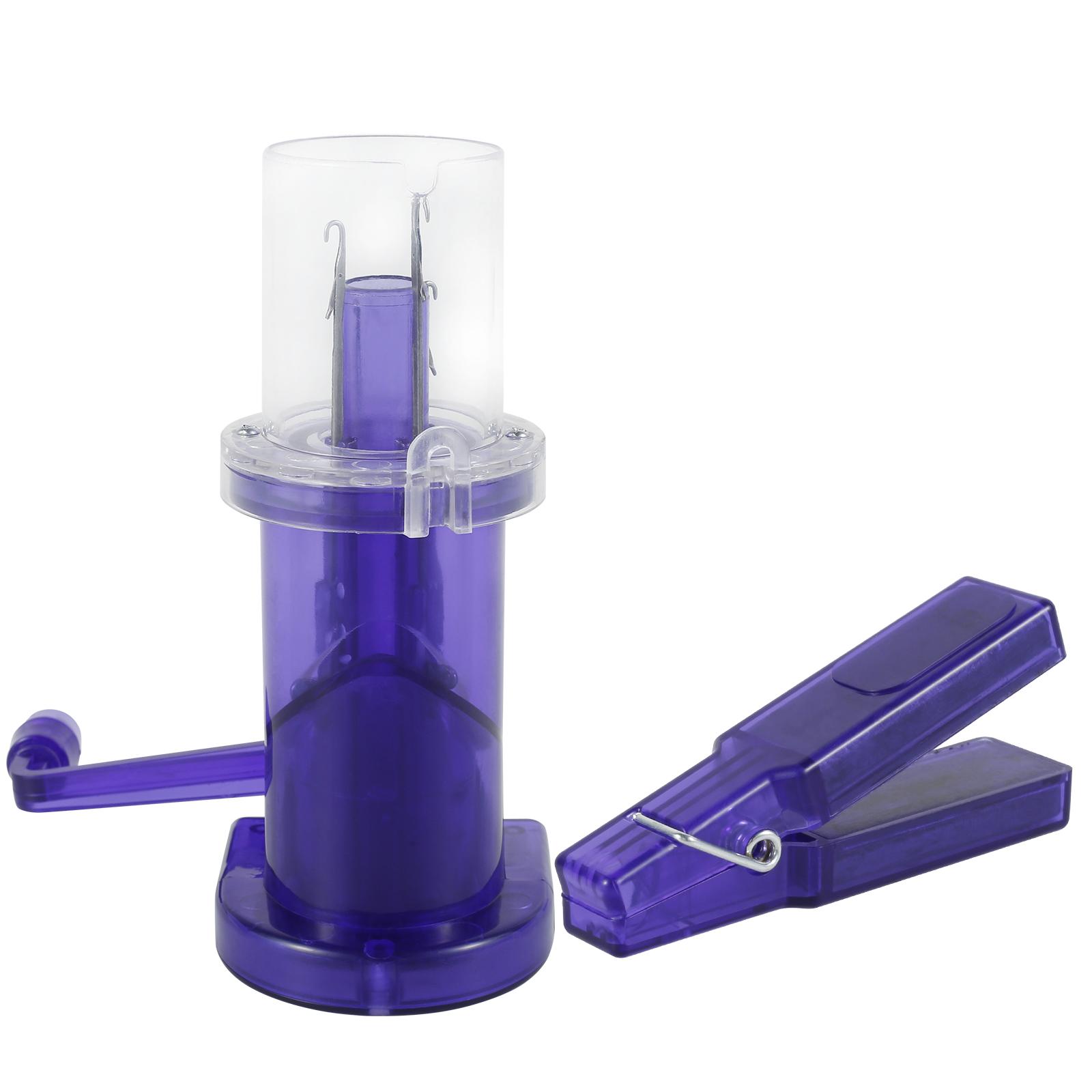 Weaver Knitting Machine Mini Sewing Knitting Mill Machine Hand-Operated Weaver Knitter for DIY Crafts Bracelets Knitting Tool