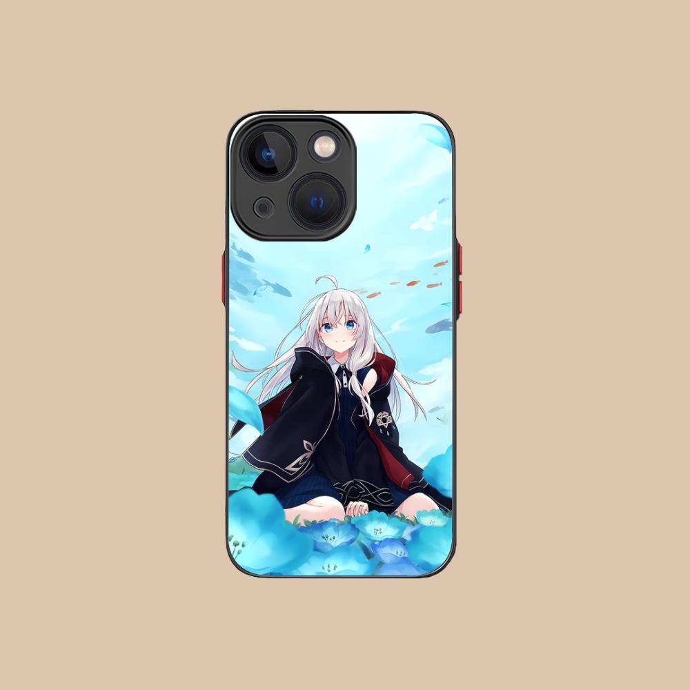 

Wandering Witch Elaina Silicone Mobile Phone Case for iPhone 17 16 15 14 13 12 11 X XR XS Air Pro Max Plus Mini Colorful Cover iPhone XS Max