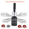Car Windshield Repair Kit, Car Glass Repair Tool, Windshield Stepping Stone Repair Kit, Diys,