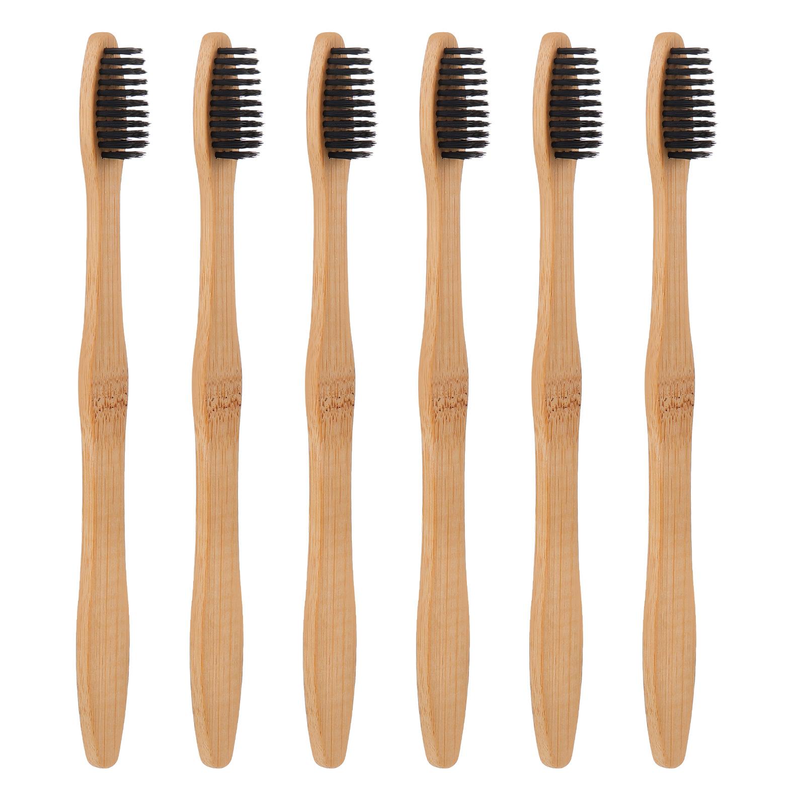 

20 Pcs Bamboo Toothbrush Manual Toothbrush Portable Toothbrush Travel Brush Personal Care Teeth Brush Bamboo Handle Toothbrush