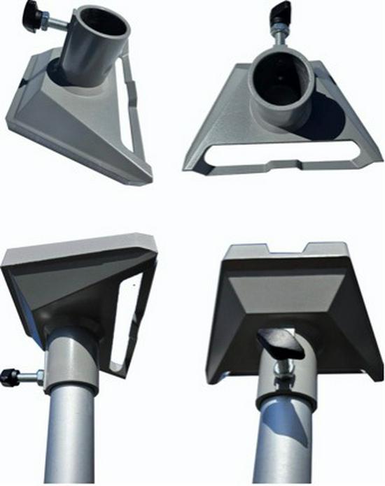 Telescopic RV Pole & Ladder Mounting Bracket Kit for Star Adapter