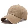 Fashion Hat Four Seasons Washed Cotton Baseball Cap Men's and Women's Light Board Hat Old Soft Top Big Head Circumference Casual Cap