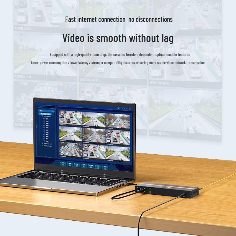 Yangye Gigabit Single-Mode Dual-Fiber Optic Transceiver