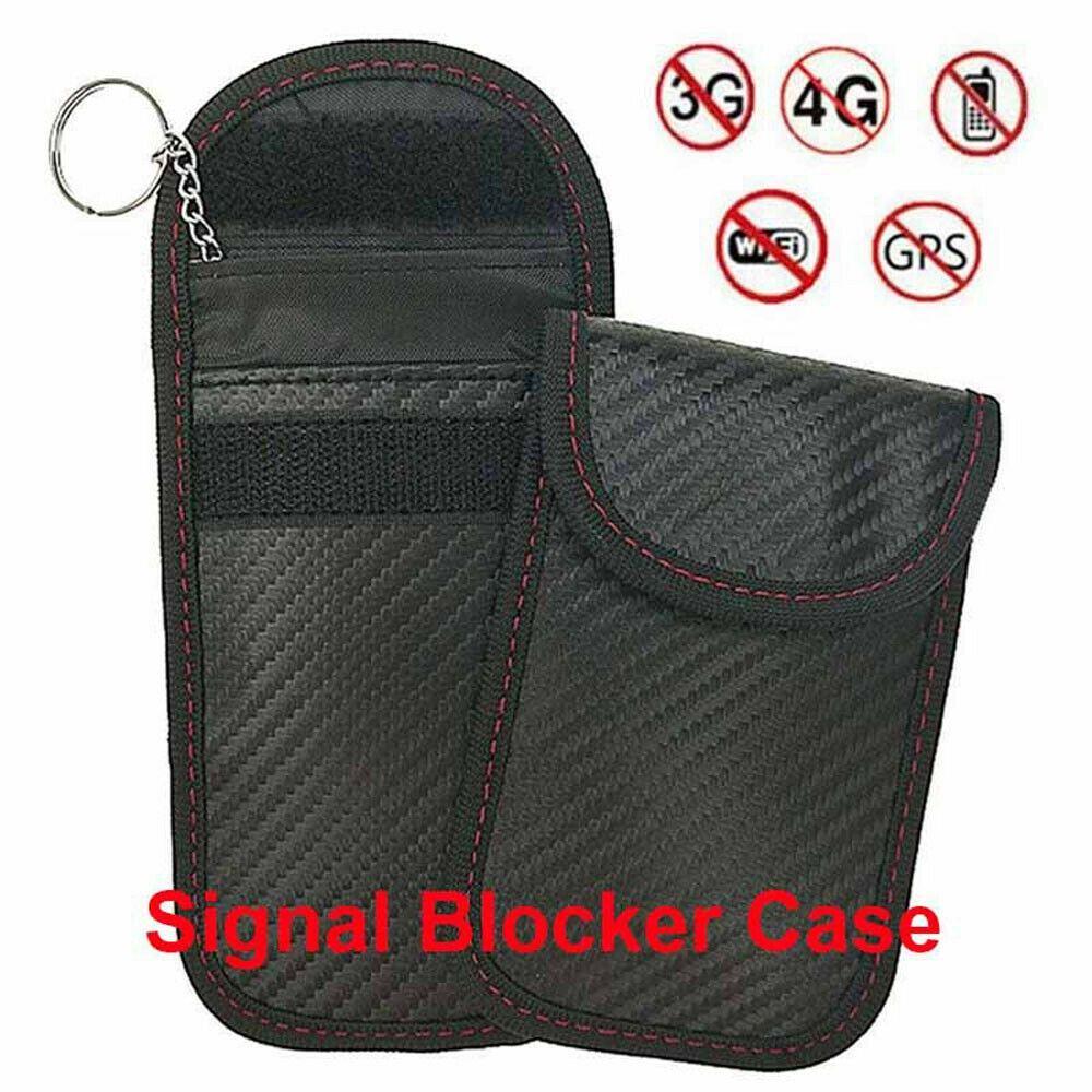 

Универсальная сумка для блокировки RFID без ключа, брелок, чехол для блокировки сигналов, противоугонный автомобильный ключ