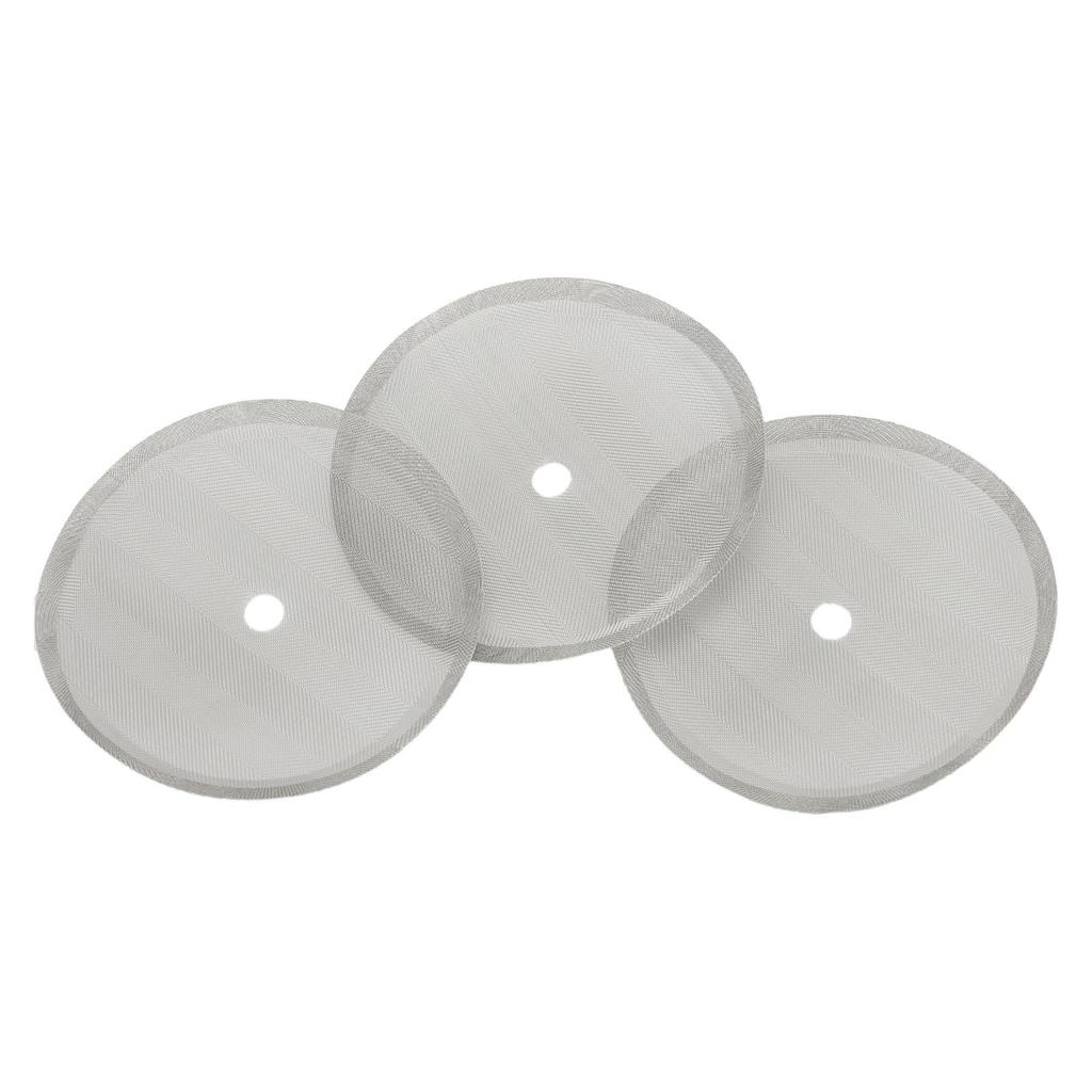 3PCS/set Coffee Press Filters Coffee Accessories For 1000ML 800ML 350ML Silvery