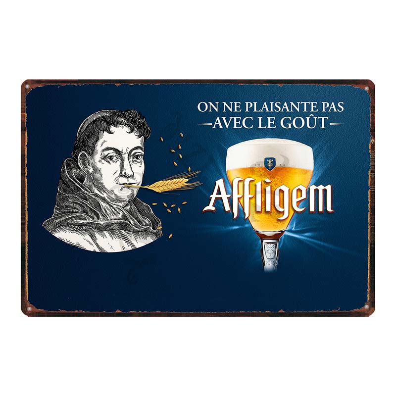 Beer Metal Tin Sign Paix Dieu Mort Subite Retro Poster Affligem For Wall Bar Pub Art Kitchen Coffee Home Decor 30X20CM DU-8499B
