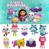 9 beliebte Gaby Puppenhaus Plüschtiere Mercat Cartoon Fülltier Lachende Katze Auto Katze umarmt Gaby Mädchenpuppe Kindergeburt