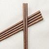 Chinese Chopsticks Reusable Japanese Sushi Chopsticks Household Healthy Chicken-wing Wood Tableware Chopsticks set